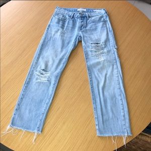 PACSUN los Angeles Boyfriend distress jeans